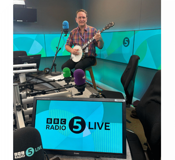 Joff Lowson appears on UK national radio